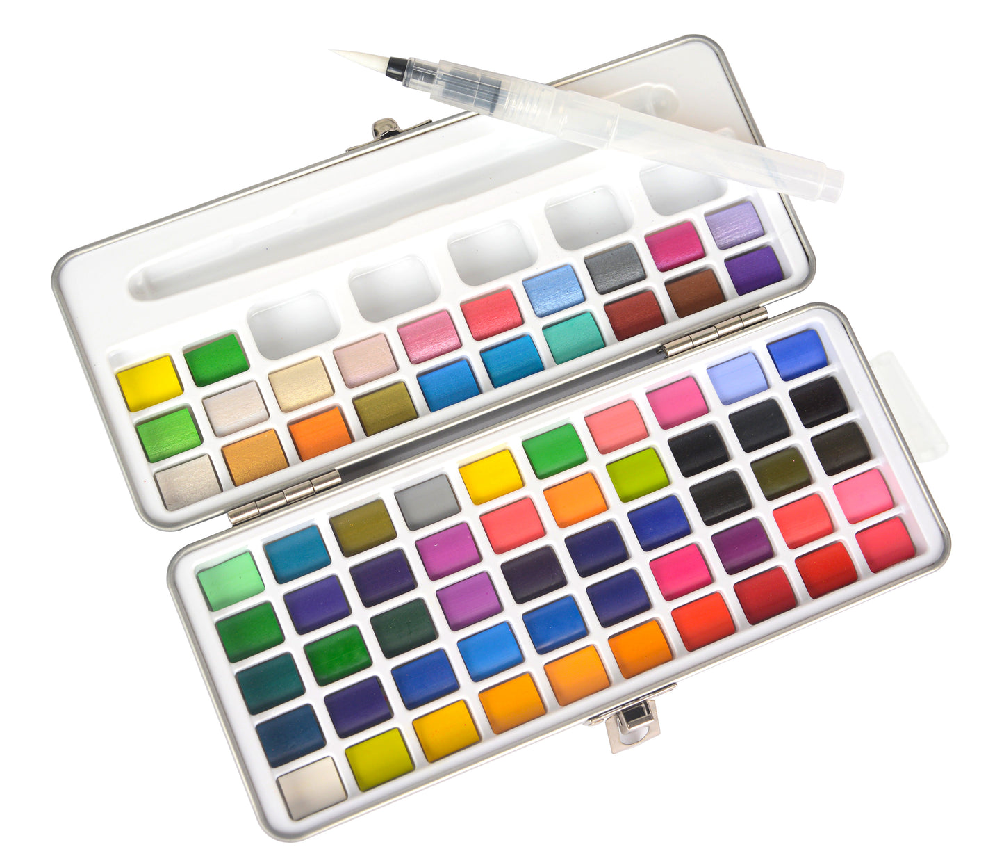 OAT ART STUDIO Watercolor Paint Set, 72 Colors with Water Brush Pen, Great for Kids and Adults, Art Supplies, Perfect Starter Kit for Painting