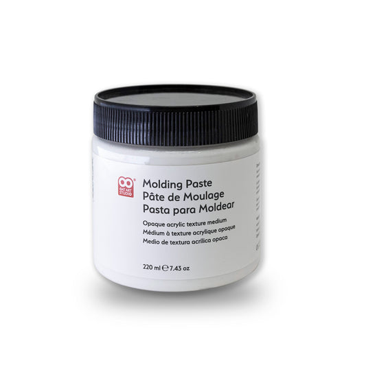 OAT ART STUDIO Molding Paste, Opaque Acrylic Texture Medium, 220ml/7.43 oz