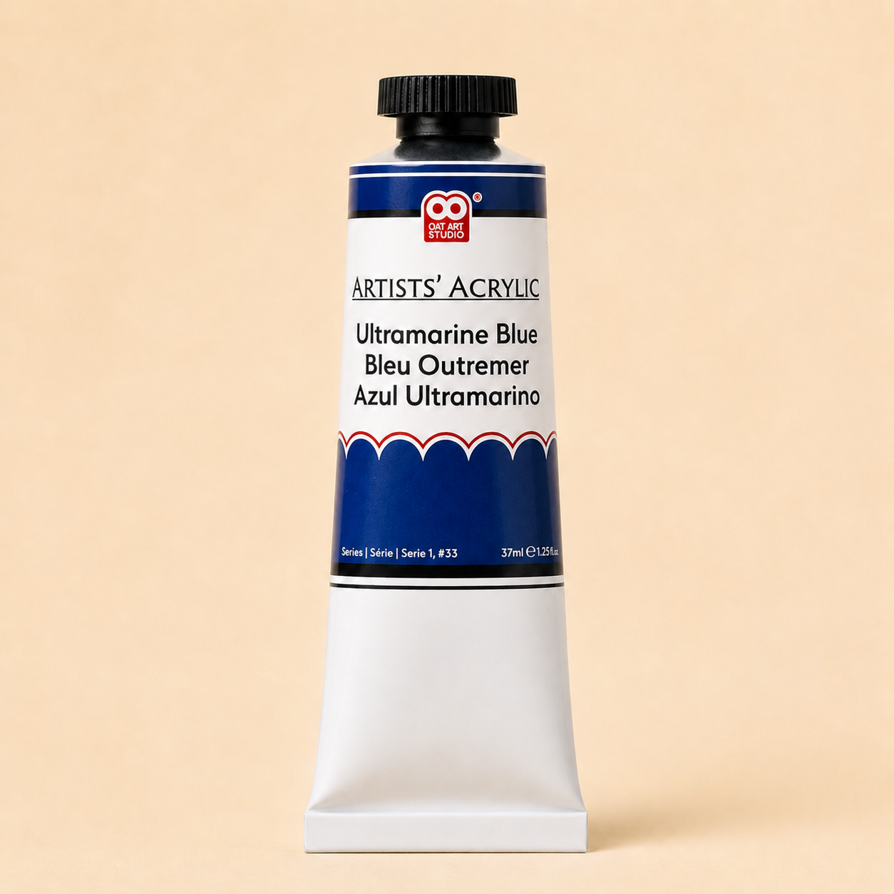 Ultramarine Blue Artist’s Acrylic Paint – Professional Grade 37ml Tube | OAT ART STUDIO