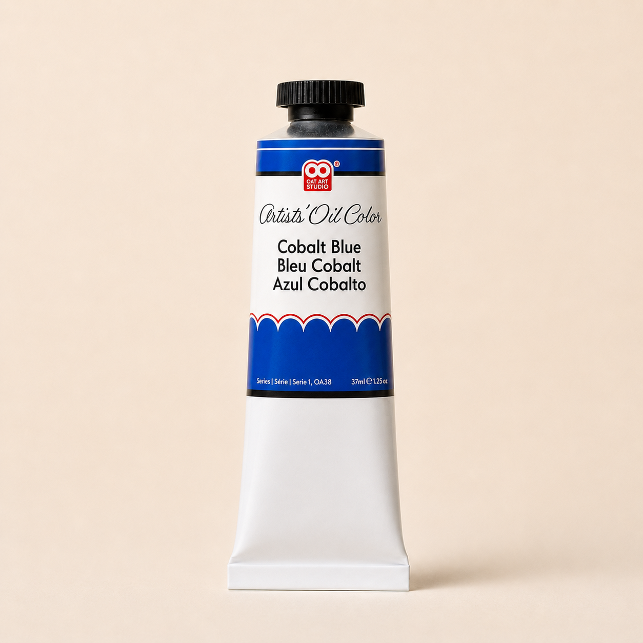 Cobalt Blue Artist’s Oil Paint – Professional Grade 37ml Tube | OAT ART STUDIO