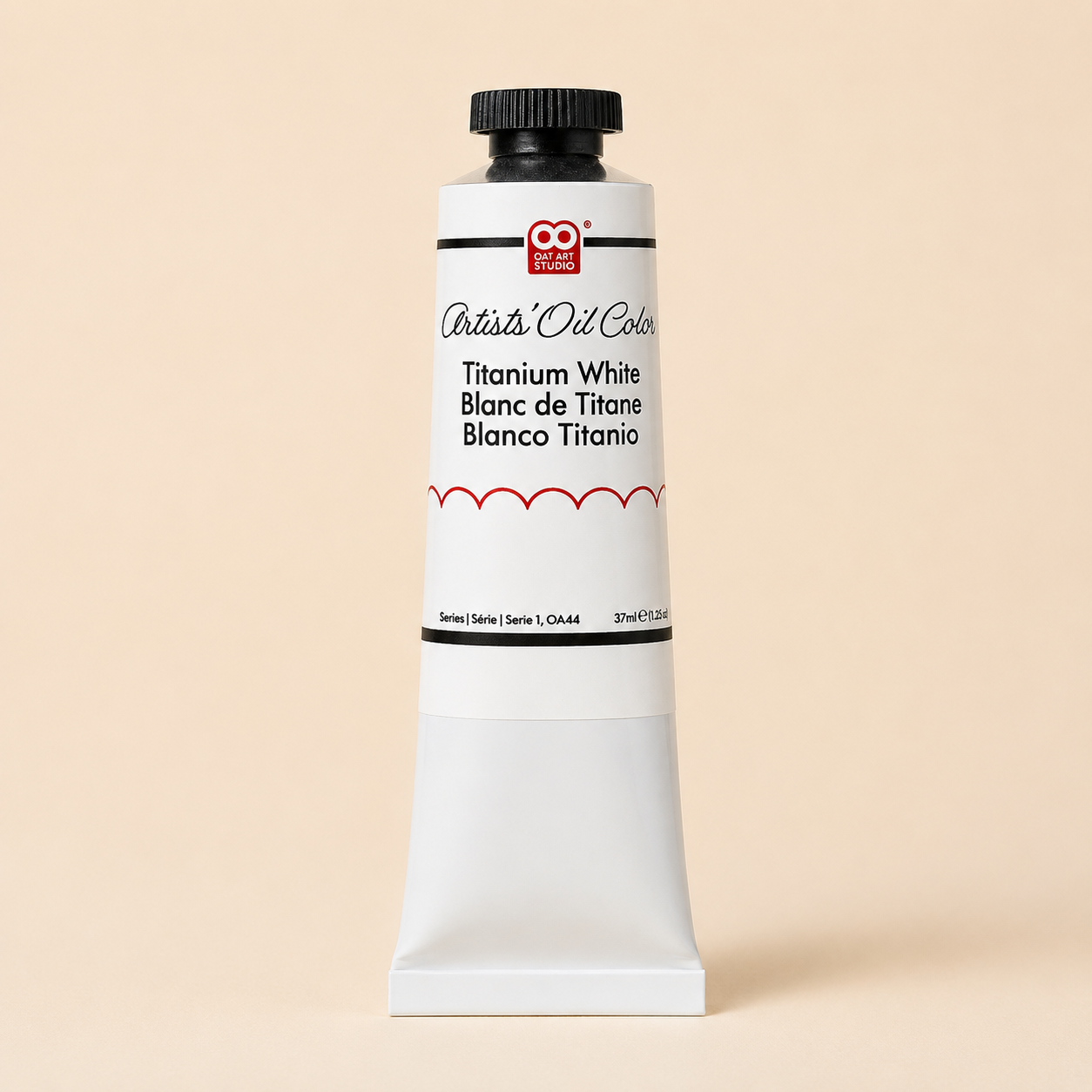 Titanium White Artist’s Oil Paint – Professional Grade 37ml Tube | OAT ART STUDIO
