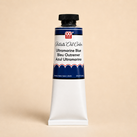 Ultramarine Blue Artist‘s Oil Paint – Professional Grade 37ml Tube | OAT ART STUDIO